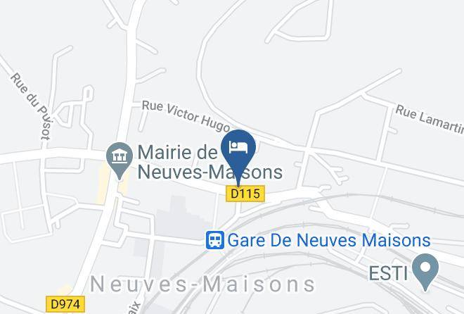 Meurthe Et Moselle - Hotel Castel Maps
