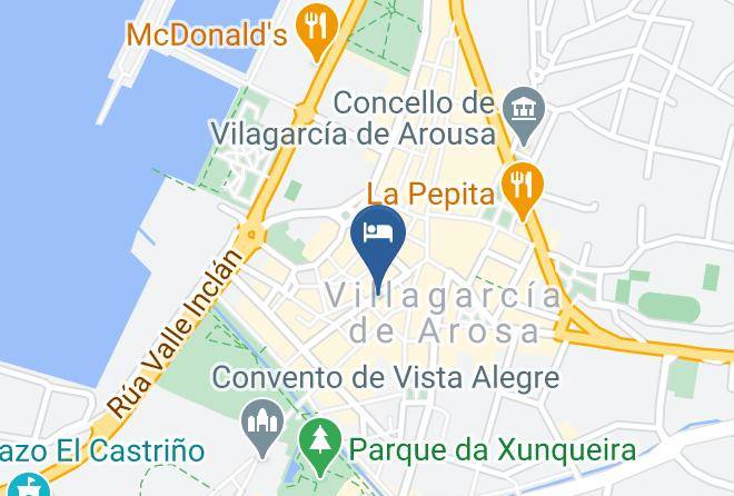 Pontevedra - Hotel Castelao Maps