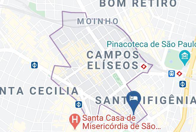 Sao Paulo Republica - Hotel Castelar Maps