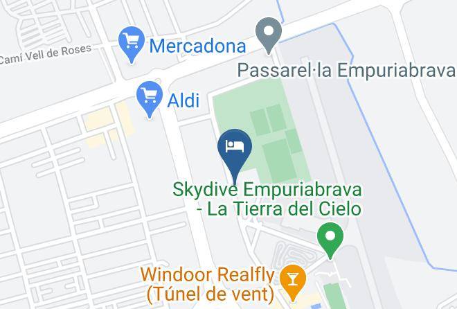 Girona - Hotel Castell Blanc Maps