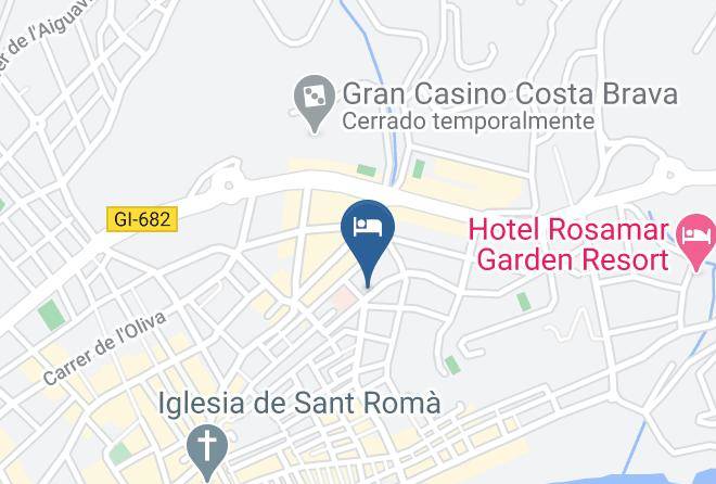 Girona - Hotel Castella Maps