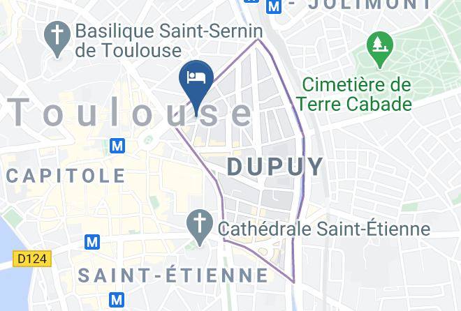 Haute Garonne - Hotel Castellane Maps