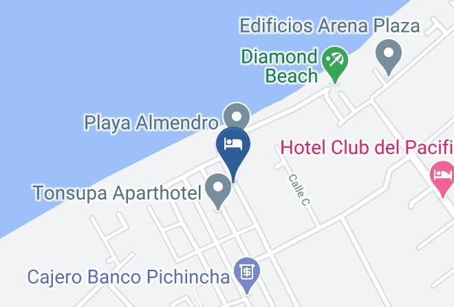 Atacames - Hotel Castellmar Maps