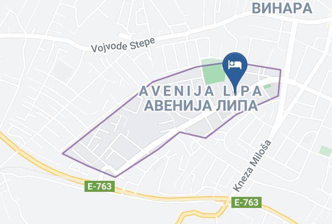 Moravicki Okrug - Hotel Castello Boutique Maps