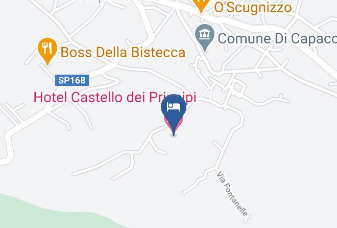 Salerno - Hotel Castello Dei Principi Maps