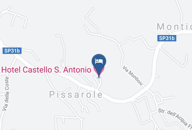 Verona - Hotel Castello S Antonio Maps