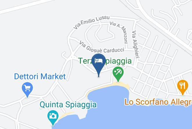 Sassari - Hotel Castello Maps
