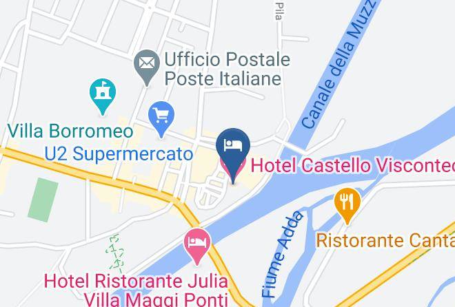 Milan - Hotel Castello Visconteo Maps