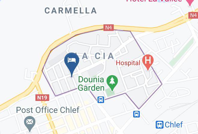 Chlef - Hotel Castellum Maps