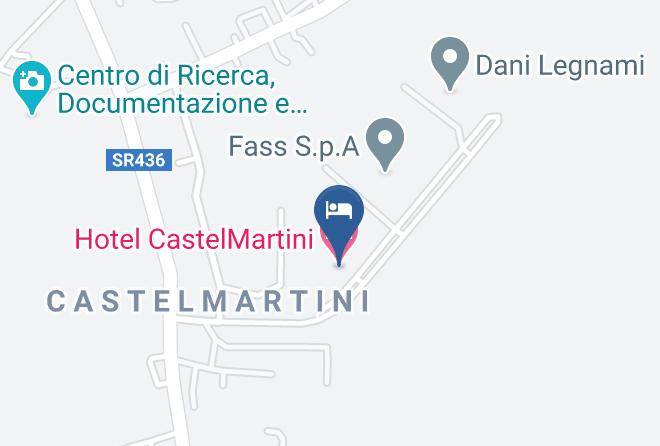 Pistoia - Hotel Castelmartini Maps