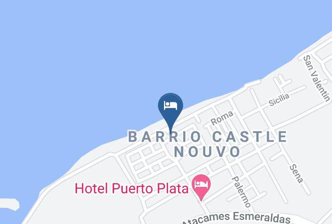 Atacames - Hotel Castelnuovo Maps