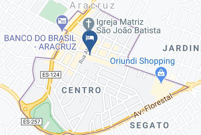 Aracruz - Hotel Castelo Maps