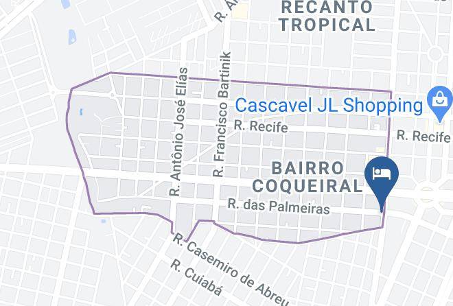 Cascavel - Hotel Castelo Maps