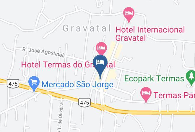 Gravatal - Hotel Castelo Palace Hotel Maps