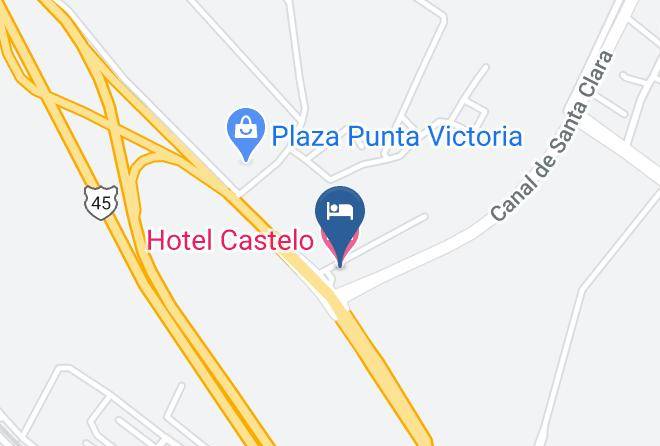 San Juan Del Rio - Hotel Castelo Maps