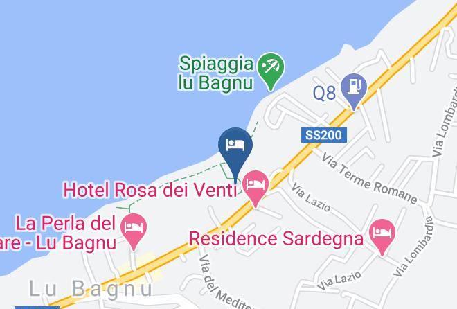 Sassari - Hotel Castelsardo Domus Beach Maps