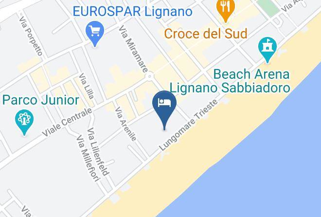 Udine - Hotel Castiglione Maps