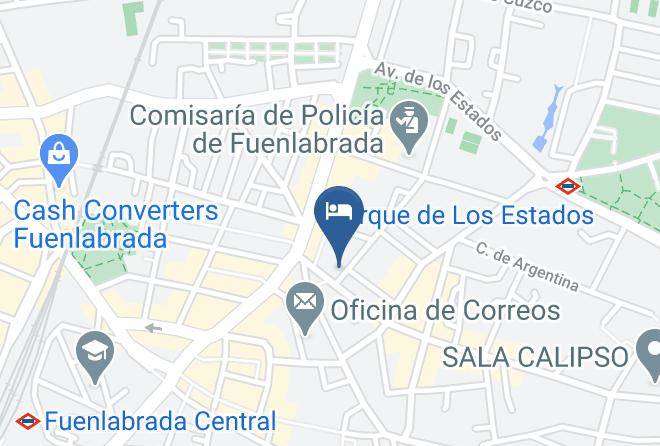 Madrid - Hotel Castilla Maps
