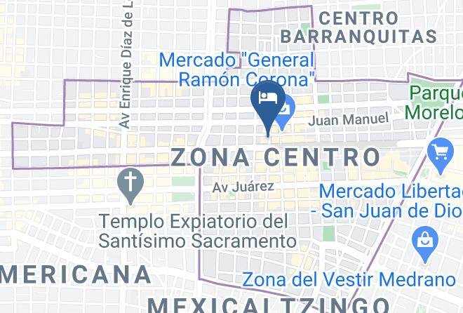 Guadalajara - Hotel Castilla Y Leon Maps