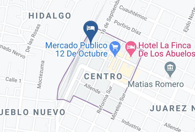 Matias Romero Avendano - Hotel Castillejos Maps