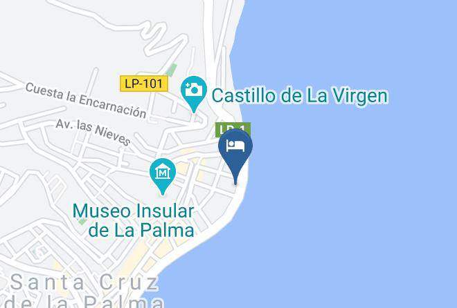 Hotel Castillete Map