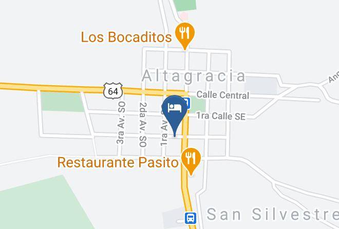 Altagracia - Hotel Castillo Maps
