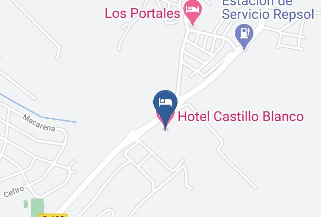 Seville - Hotel Castillo Blanco Maps