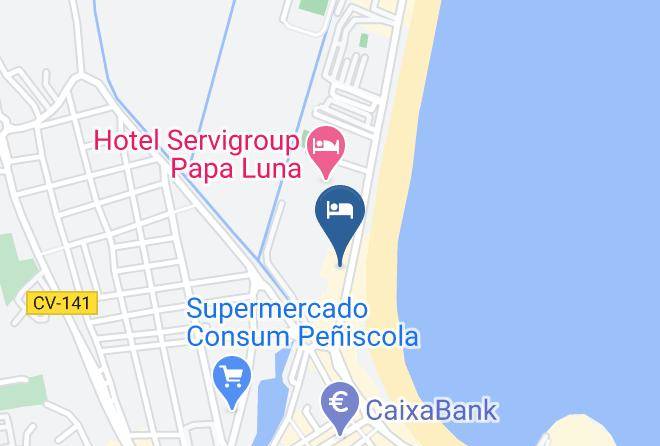Castellon - Hotel Castillo De Peniscola Maps