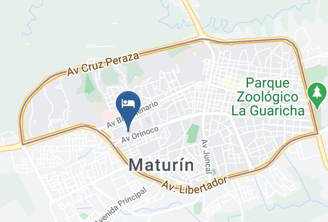 Maturin - Hotel Castillo De Suenos C A Maps
