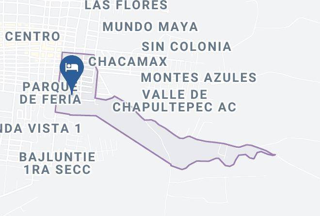 Palenque - Hotel Castillo Del Rey Maps