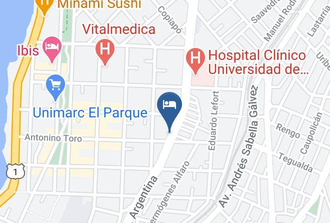 Antofagasta Province - Hotel Feudal Maps