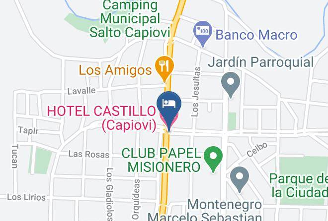 Puerto Rico - Hotel Castillo Maps