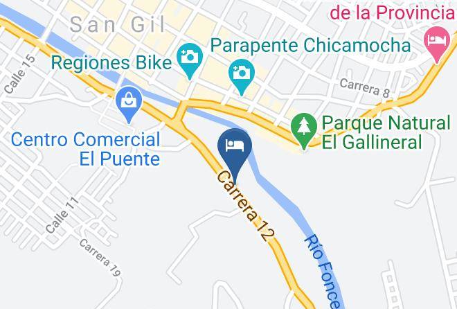 San Gil - Hotel Castillo Resort San Gil Maps