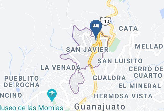 Guanajuato San Javier 1 Y 2 - Hotel Castillo Santa Cecilia Maps