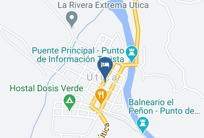 Utica - Hotel Castillo Utica Maps