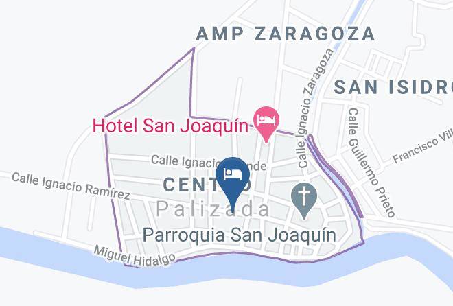 Palizada - Hotel Castizaval Maps