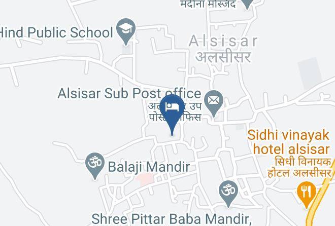 Jhunjhunu Sub District - Hotel Castle Alsisar Maps