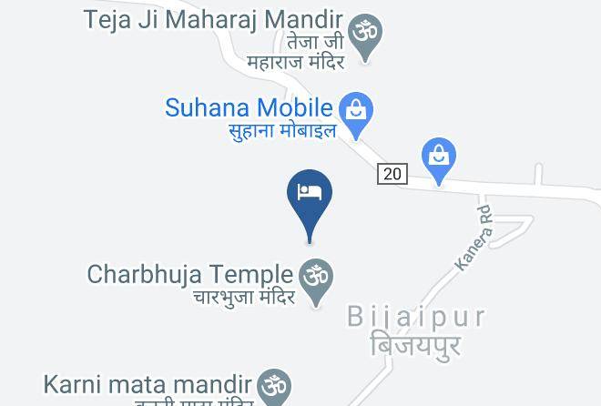 Chittaurgarh Sub District - Hotel Castle Bijaipur Maps