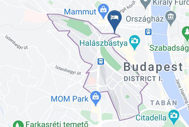 Budapest Vizivaros - Hotel Castle Garden Maps
