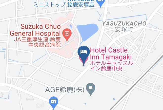 Hotel Castle Inn Tamagaki Map