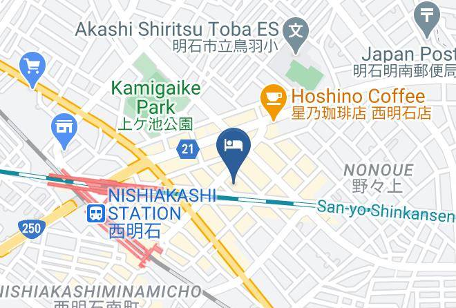 Akashi City - Hotel Castle Plaza Maps