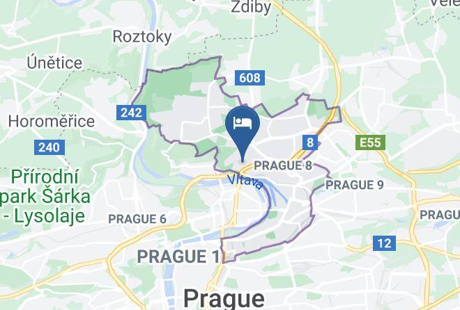 Hotel Castle Residence Praha Map