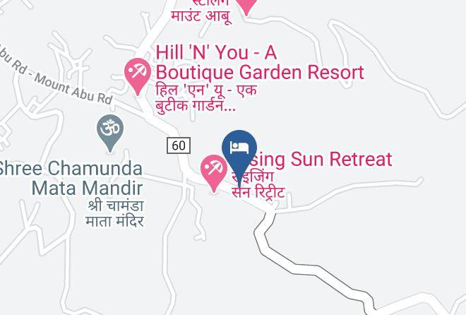 Mount Abu - Hotel Castle Rock Maps