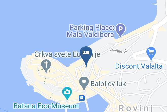 Rovinj - Hotel Castrum Maps