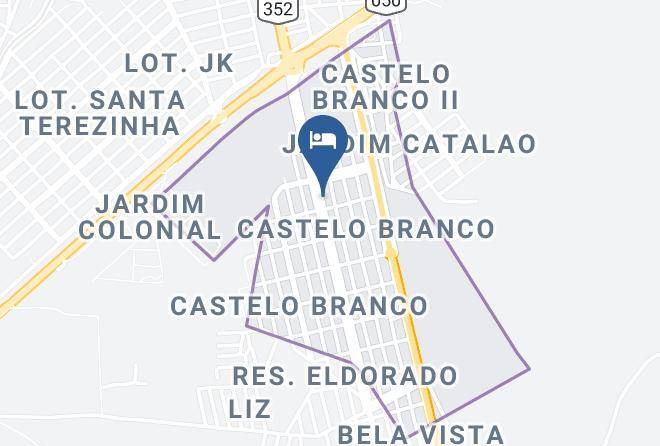 Catalao - Hotel Casttelier Maps