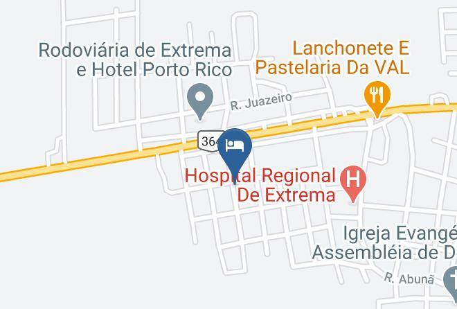 Porto Velho - Hotel Casvavel Maps