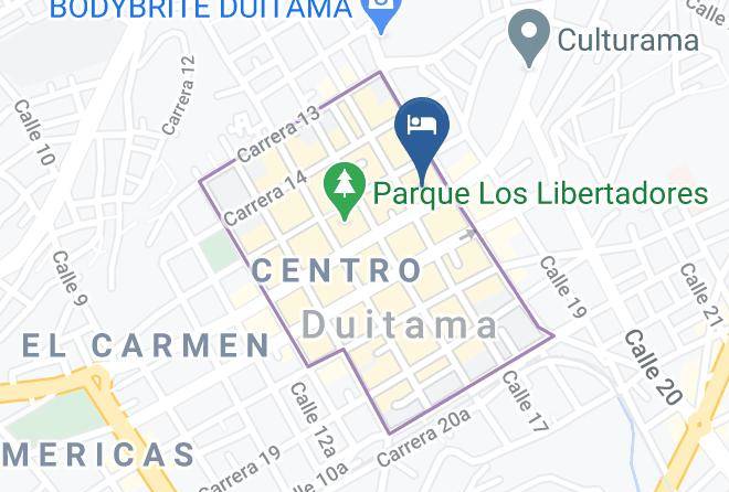 Hotel Catalina Real Map