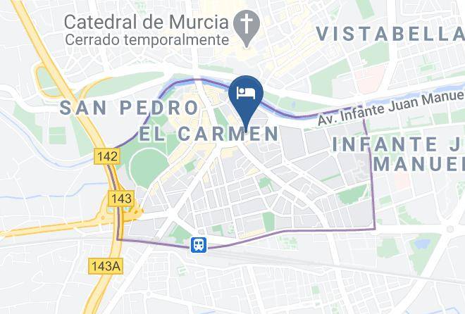Murcia - Hotel Catalonia Conde De Floridablanca Maps