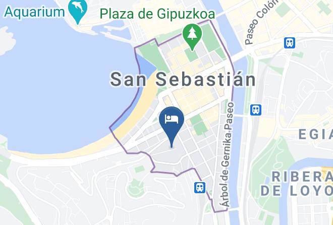 Gipuzkoa - Hotel Catalonia Donosti Maps