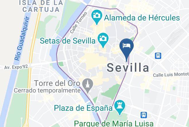 Seville - Hotel Catalonia Giralda Maps
